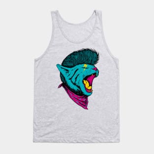 Mohawk Kitty Tank Top